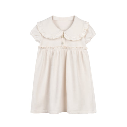 Lurex Short Sleeve Dress